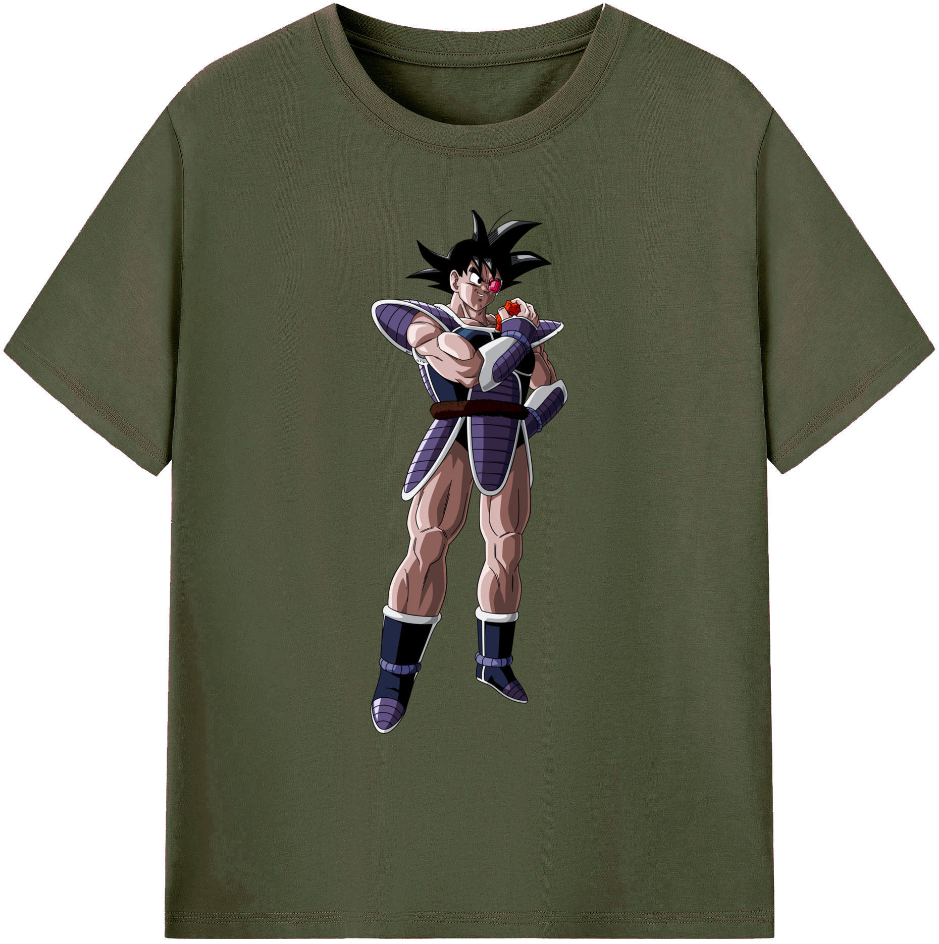 （画像用） ドラゴンボール 孫悟空（そん ごくう）Son Goku カカロット DRAGON BALL Kakarotto 綿100％ メンズ半袖Tシャツ｜肌触りやわらか＆通気性